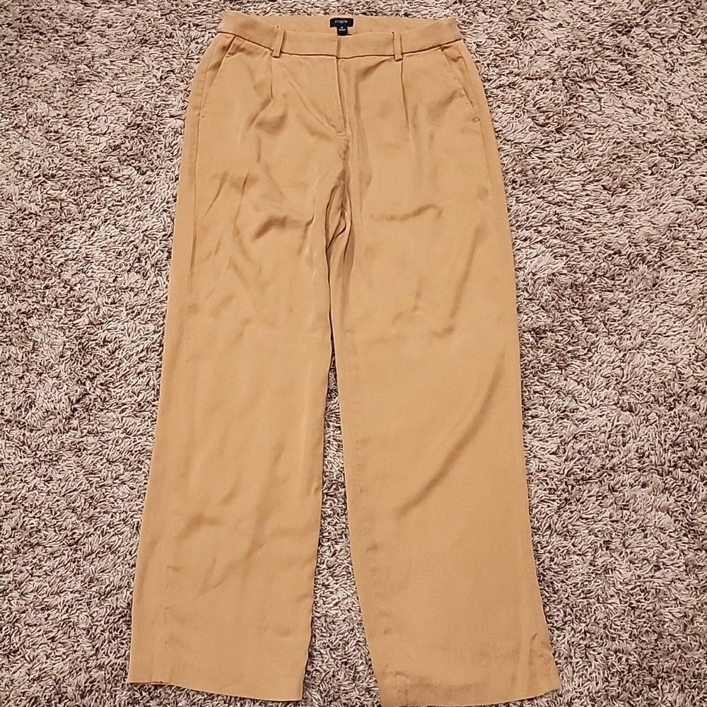 J. Crew Women's Tan Trousers - Picture 3 of 4